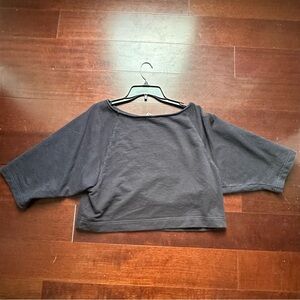 Ilana Kohn Cropped Boxy Terry Top